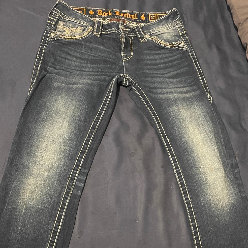 Rock Revival Women's Blue Boot Cut Jeans